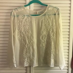 Kimchi Blue embroidered blouse